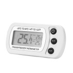 Thermometer for refrigerator, with mounting bracket, white color, model CT01